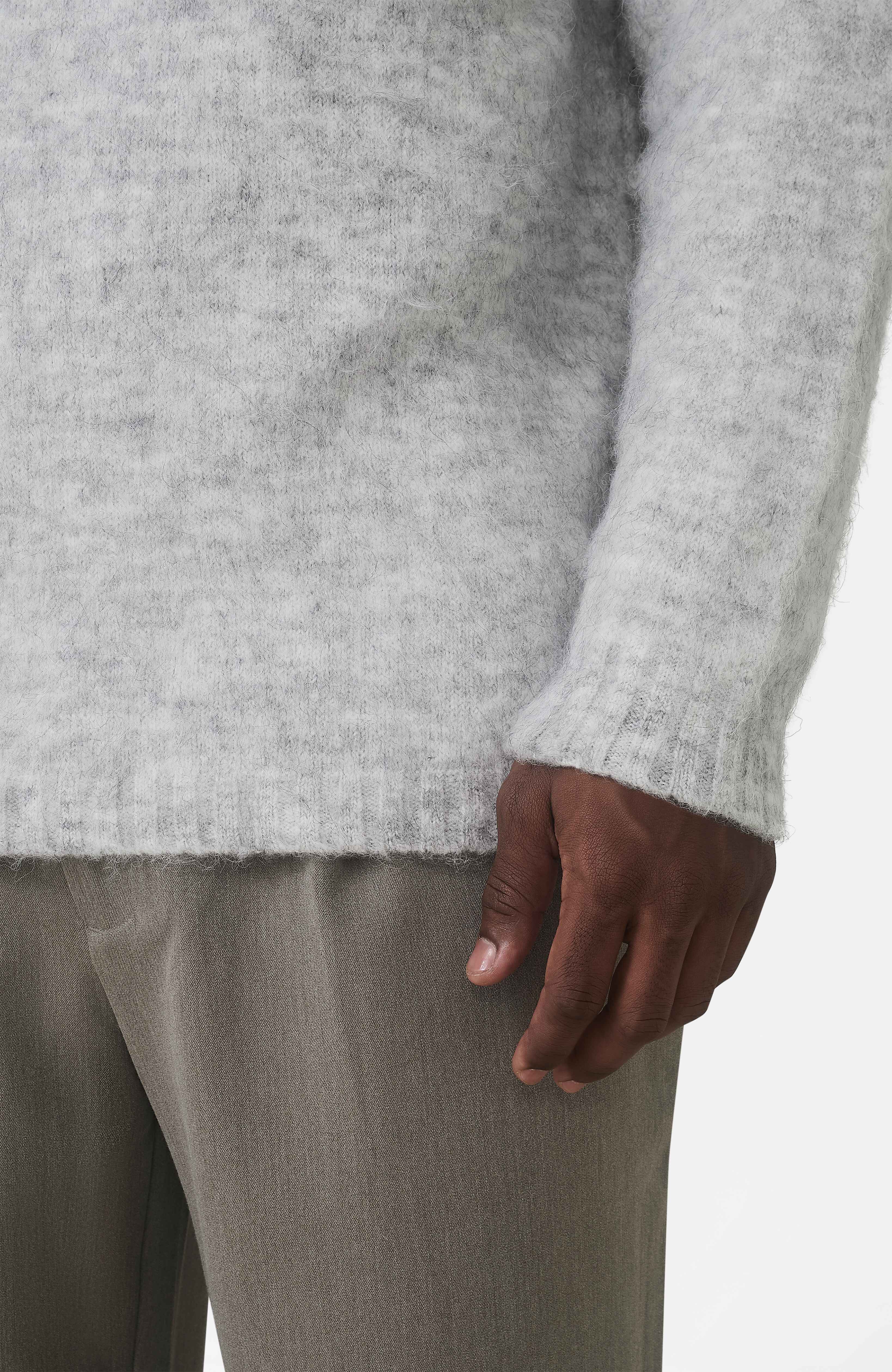 Atelier Oversized Brushed Knit Jumper in Grey - Image 6