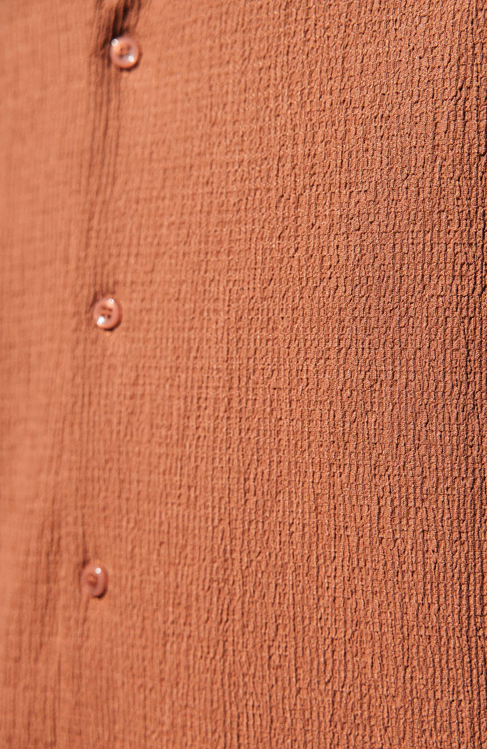 Eivissa Relaxed Fit Shirt In Rust - Image 5