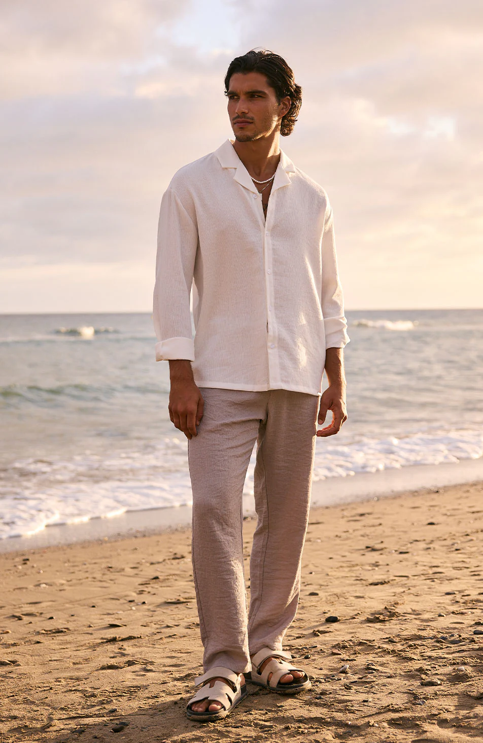 Fiorano Pants in Taupe - Image 3