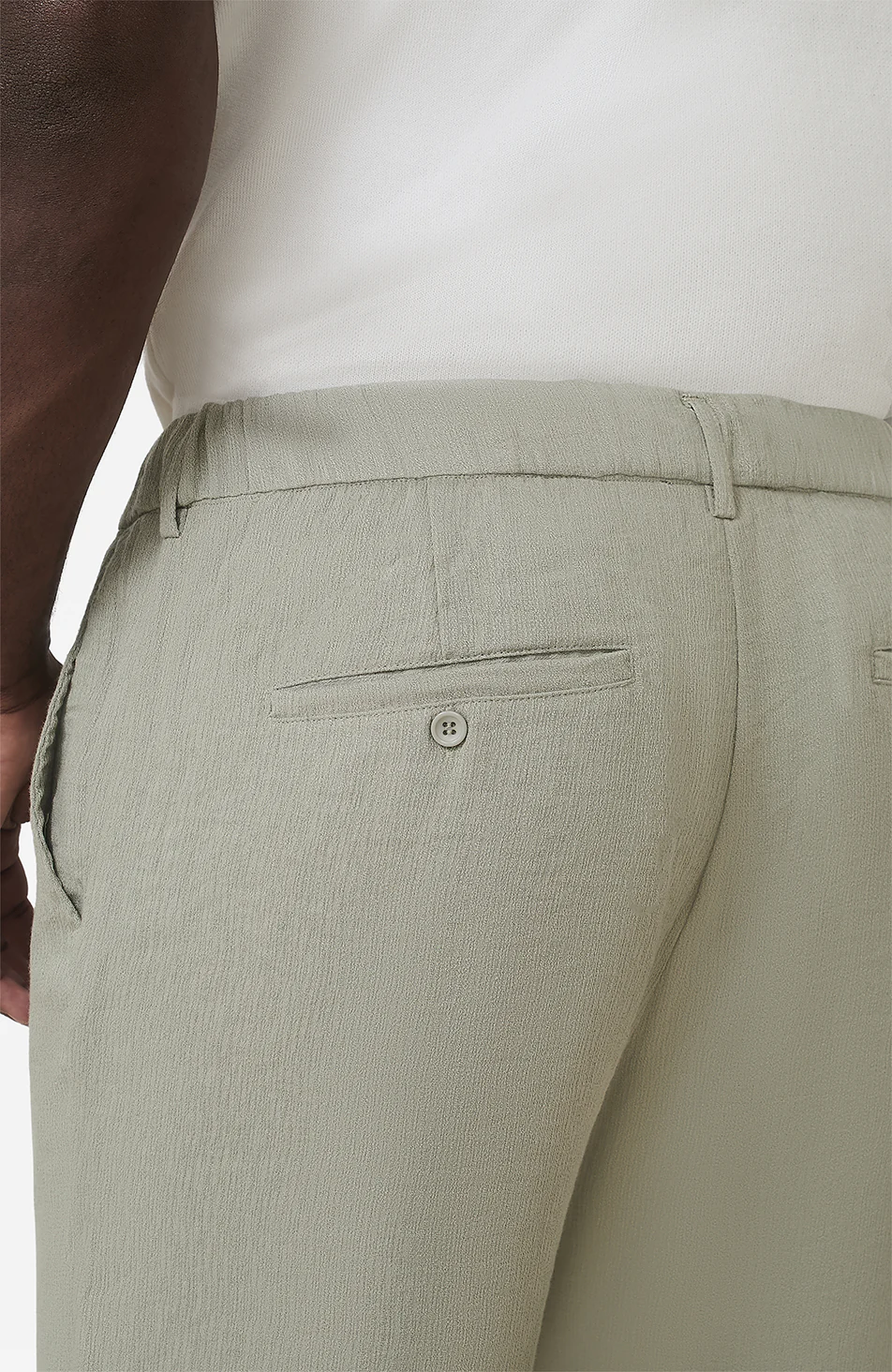 Fiorano Relaxed Fit Pants in Sage - Image 6