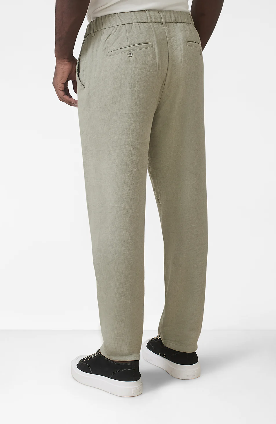 Fiorano Relaxed Fit Pants in Sage - Image 7