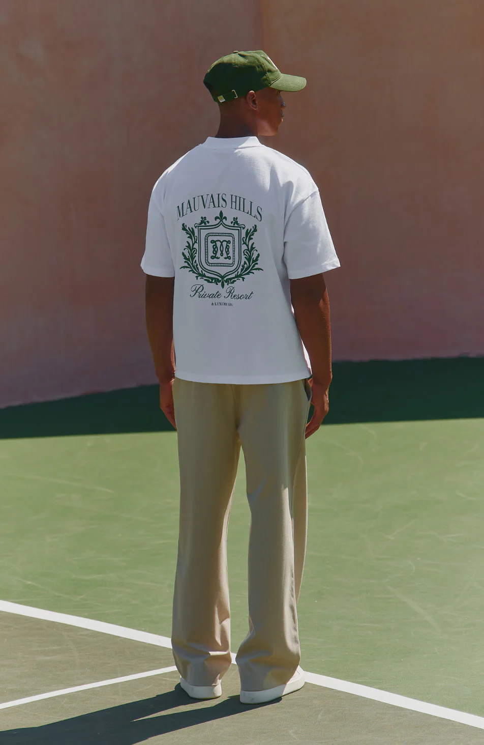 Hills Crest Graphic T-shirt in White - Image 4