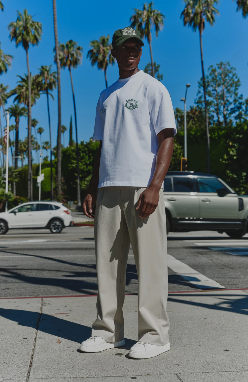 Hills Crest Graphic T-shirt in White - Image 7