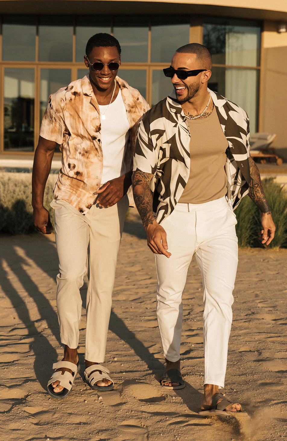 Kalahari Relaxed Fit Blurred Floral Shirt - Image 4