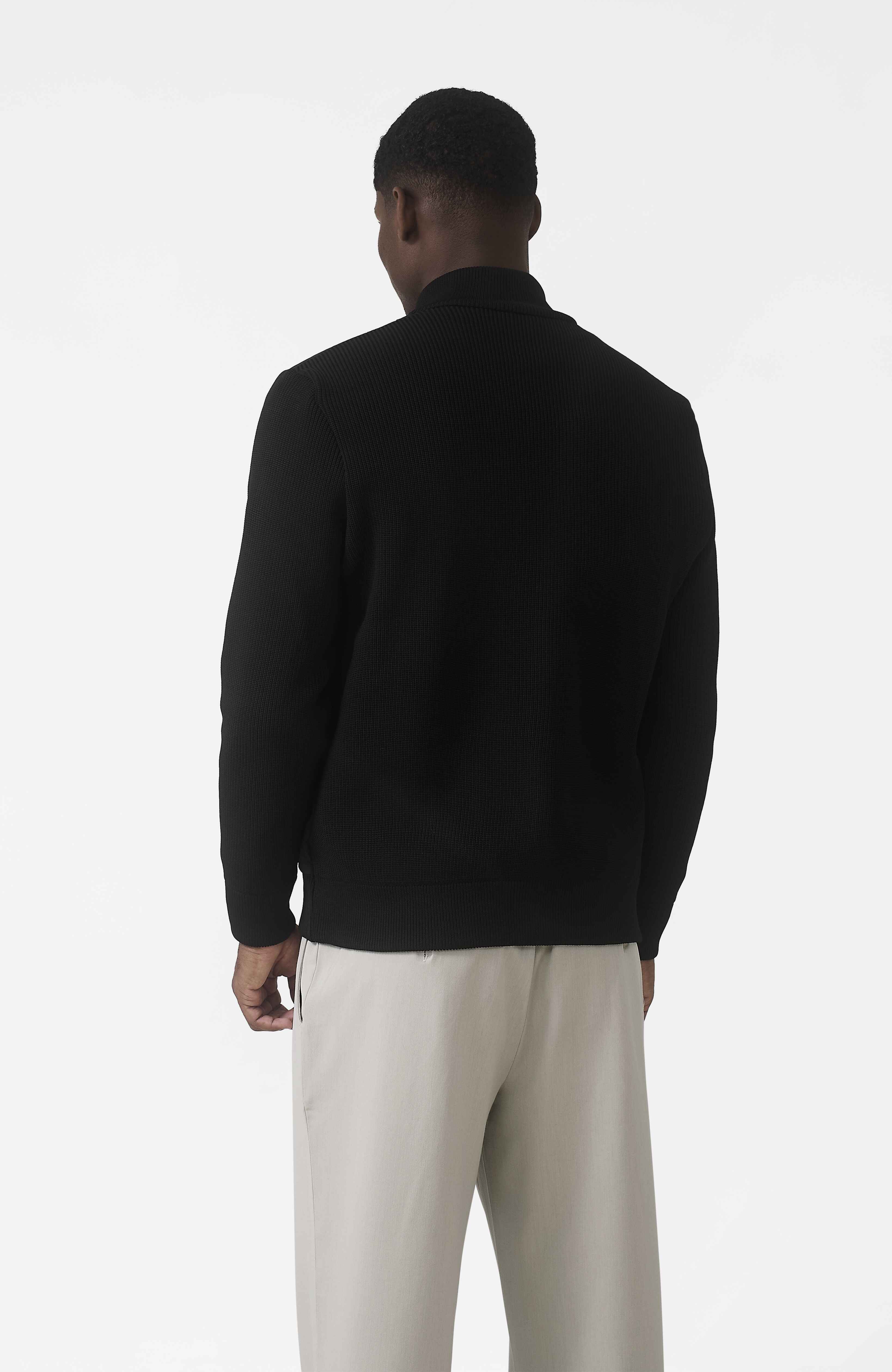 Lamarck Slim Jacket in Black - Image 3