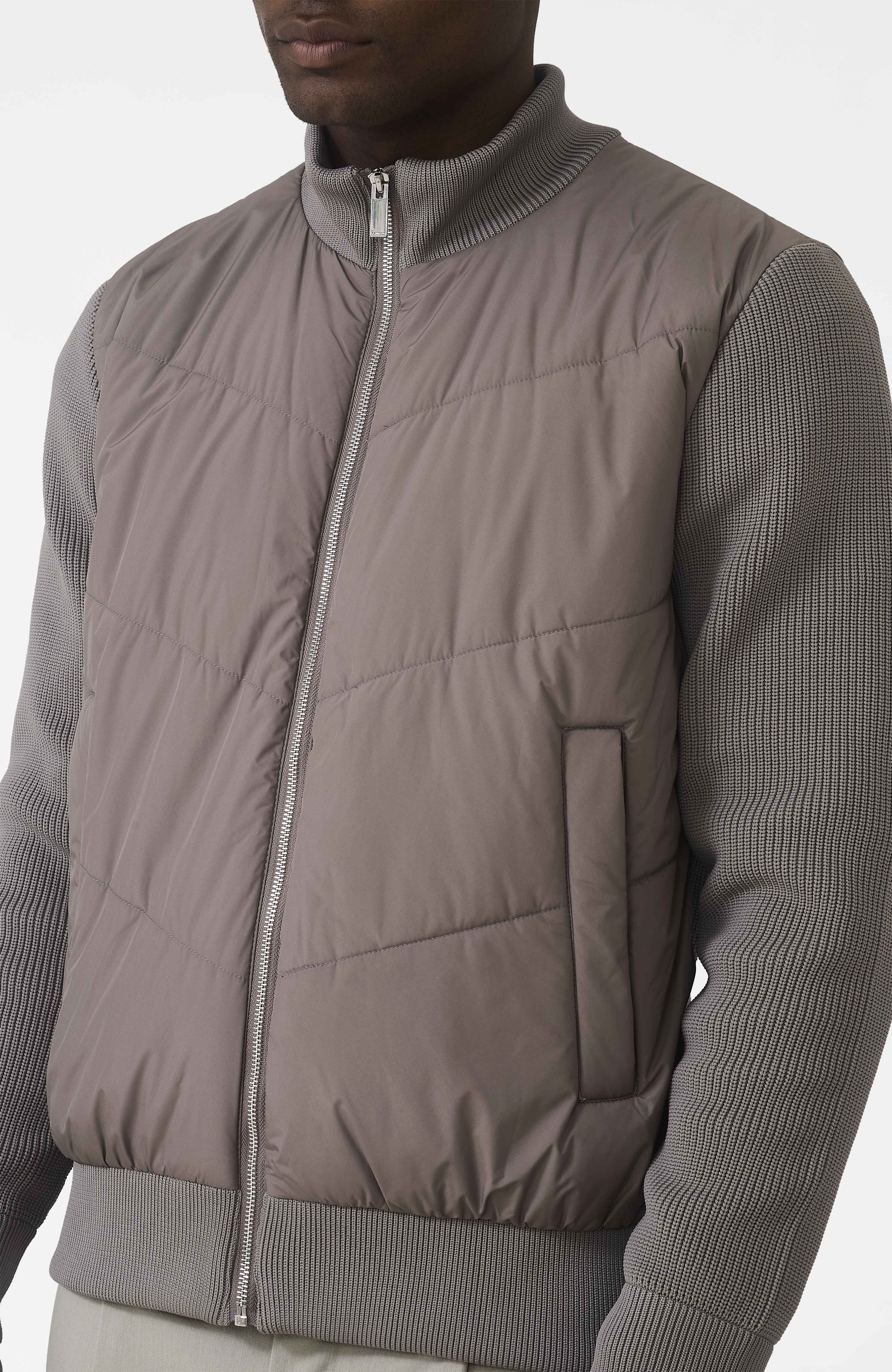 Lamarck Slim Jacket in Stone - Image 4