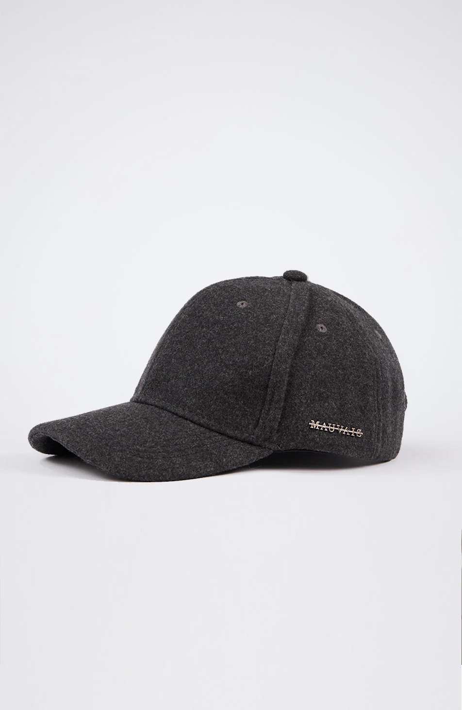 Melton Cap in Dark Grey - Image 3