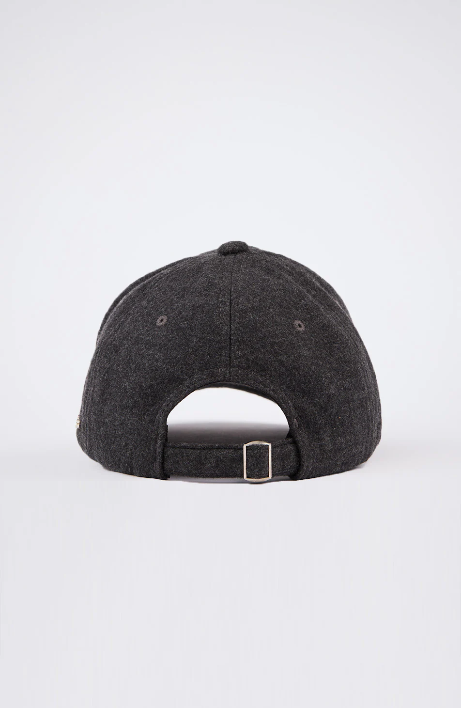Melton Cap in Dark Grey - Image 5