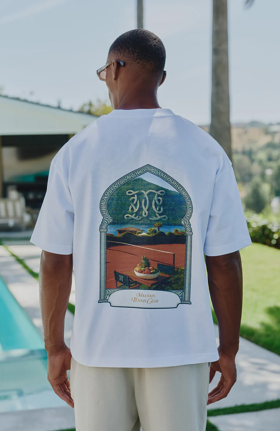 Monogram Tennis Club Graphic T-shirt