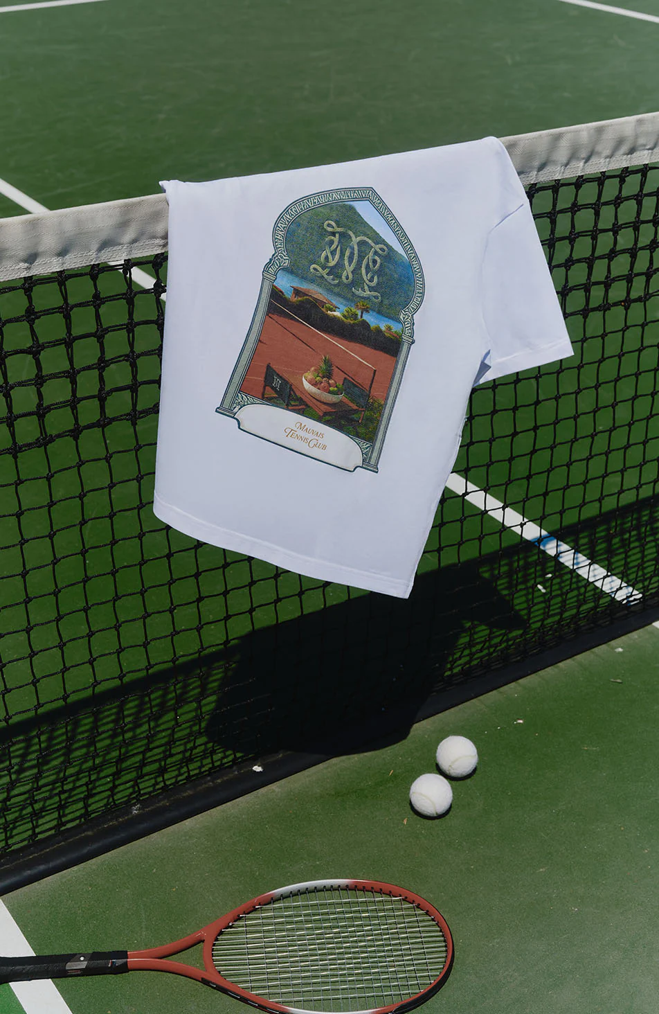 Monogram Tennis Club Graphic T-shirt - Image 4