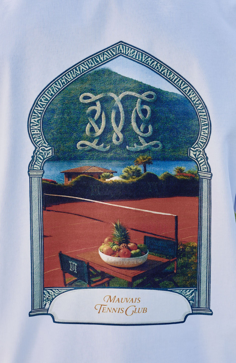 Monogram Tennis Club Graphic T-shirt - Image 5