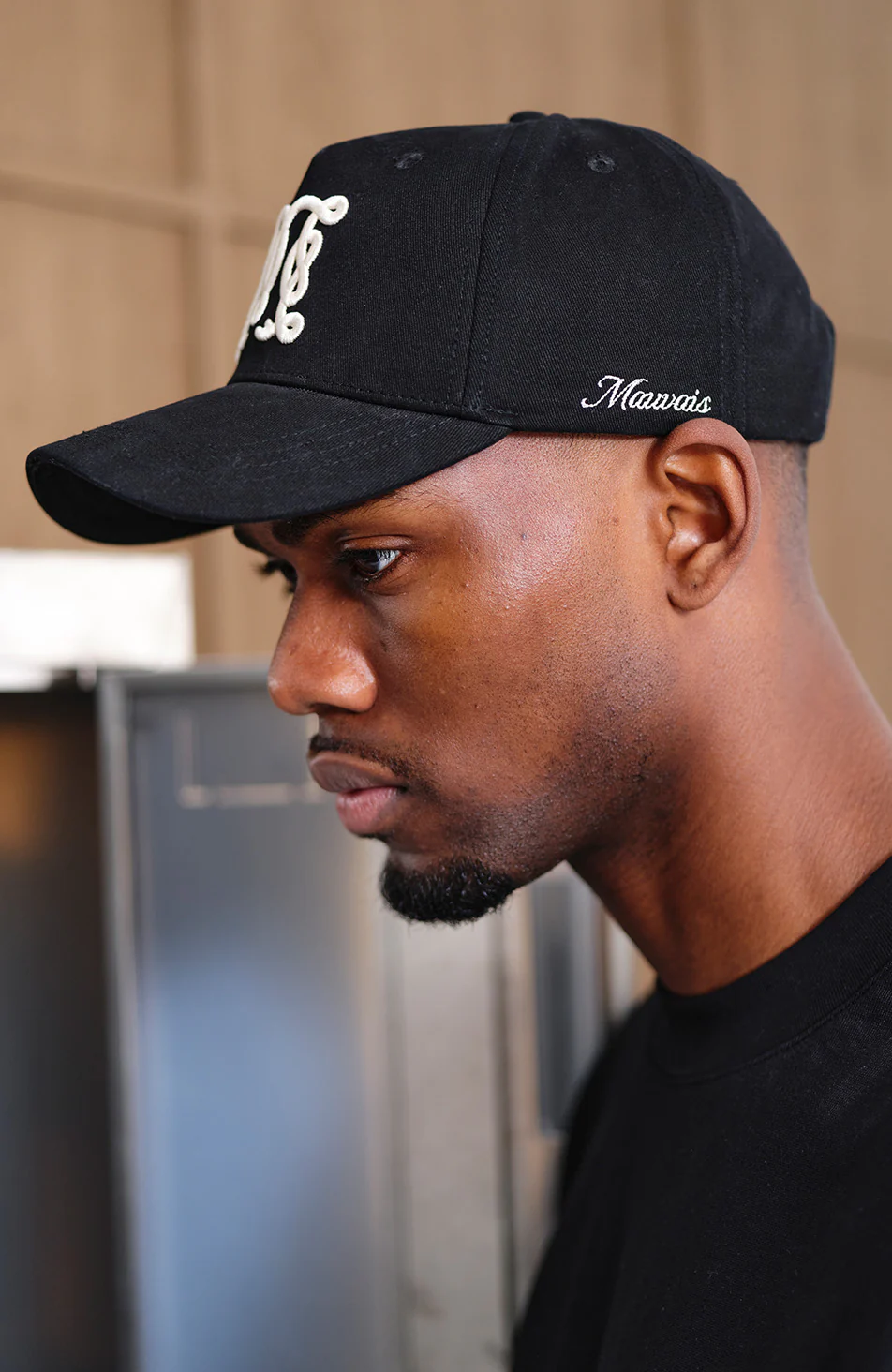 Monogram Trucker Cap in Black - Image 5
