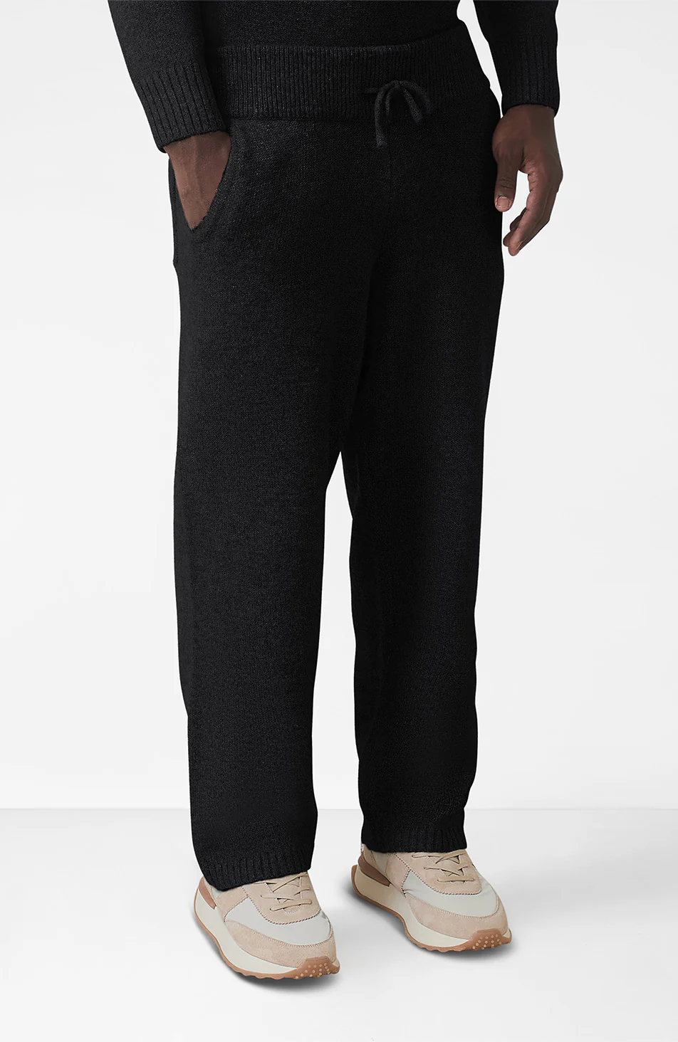 Montreux Knit Jogger in Black - Image 3