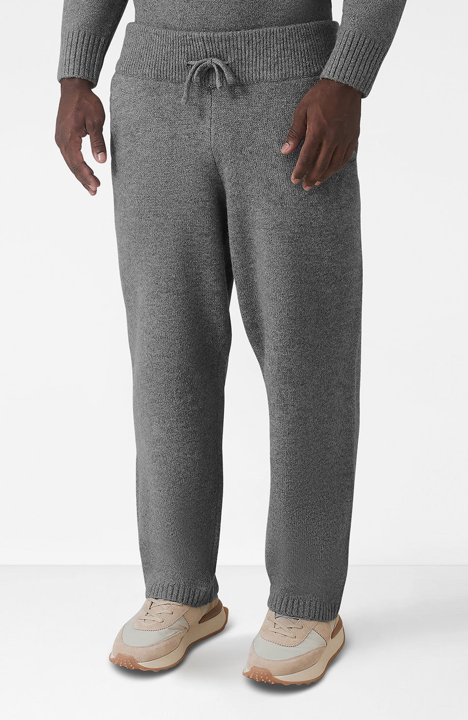 Montreux Knit Jogger in Grey - Image 3