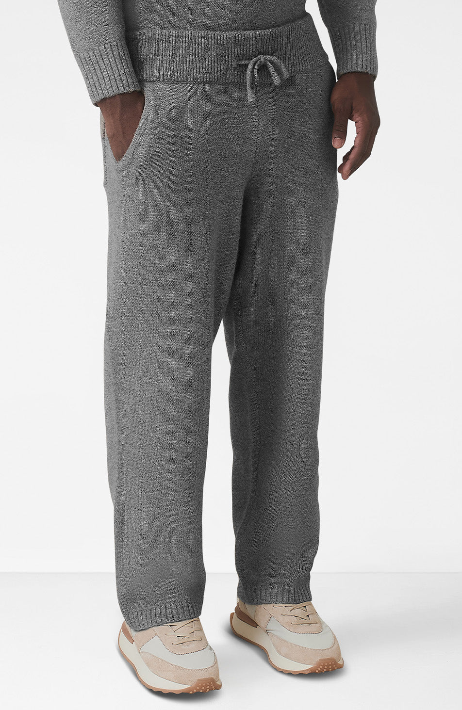 Montreux Knit Jogger in Grey - Image 4