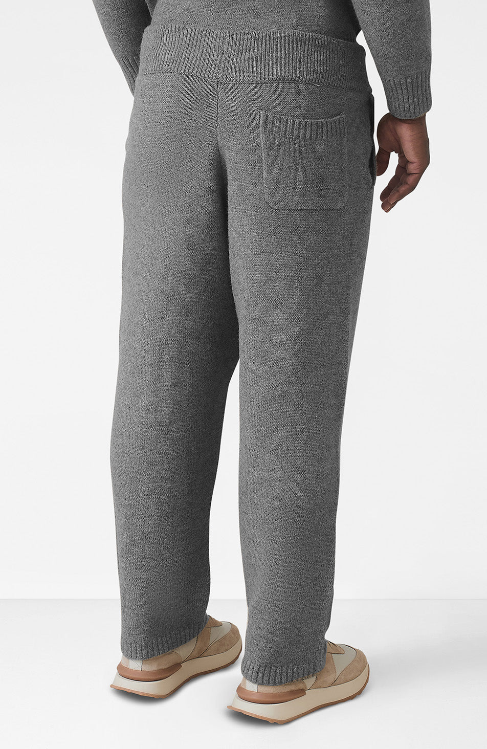 Montreux Knit Jogger in Grey - Image 5