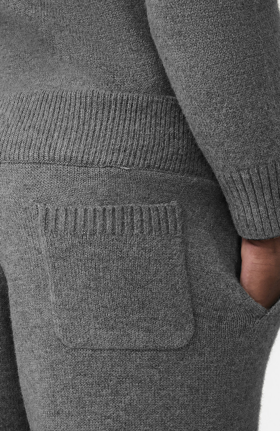 Montreux Knit Jogger in Grey - Image 6