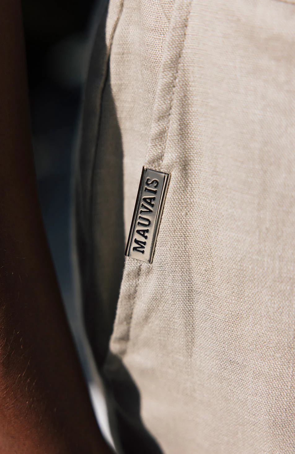 Nammos Pure Linen Tailored Pants in Beige - Image 6