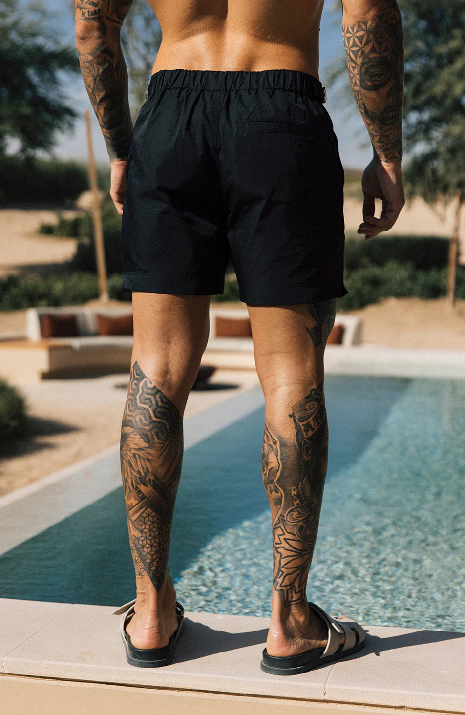 Nero Swim Shorts in Black - Image 5