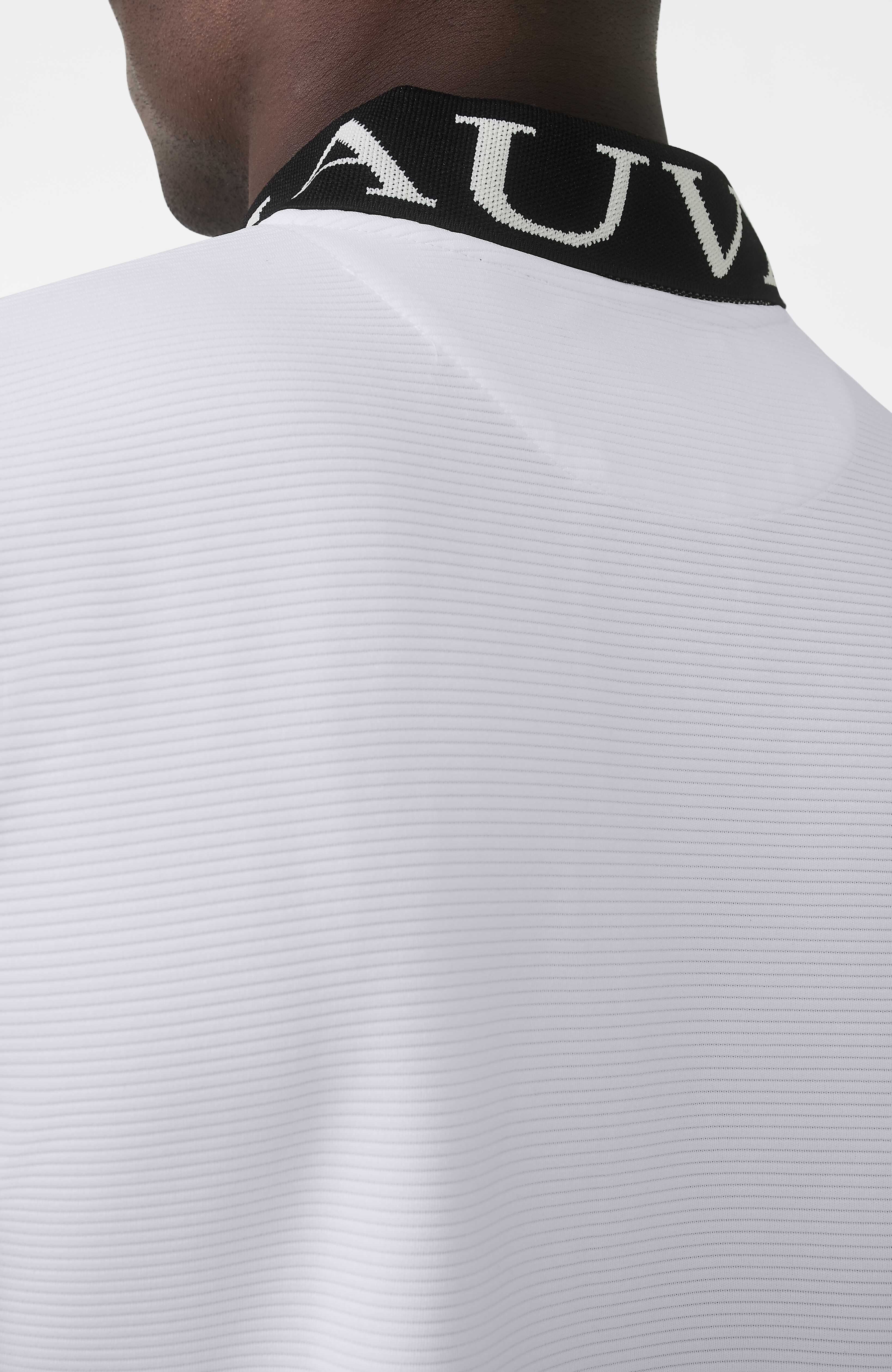 Premium Logo Collar Polo in White - Image 6