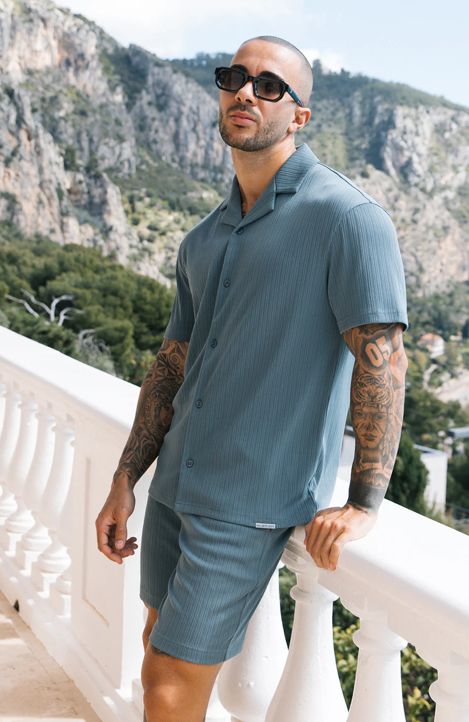 Riviera Shorts in Ocean - Image 4