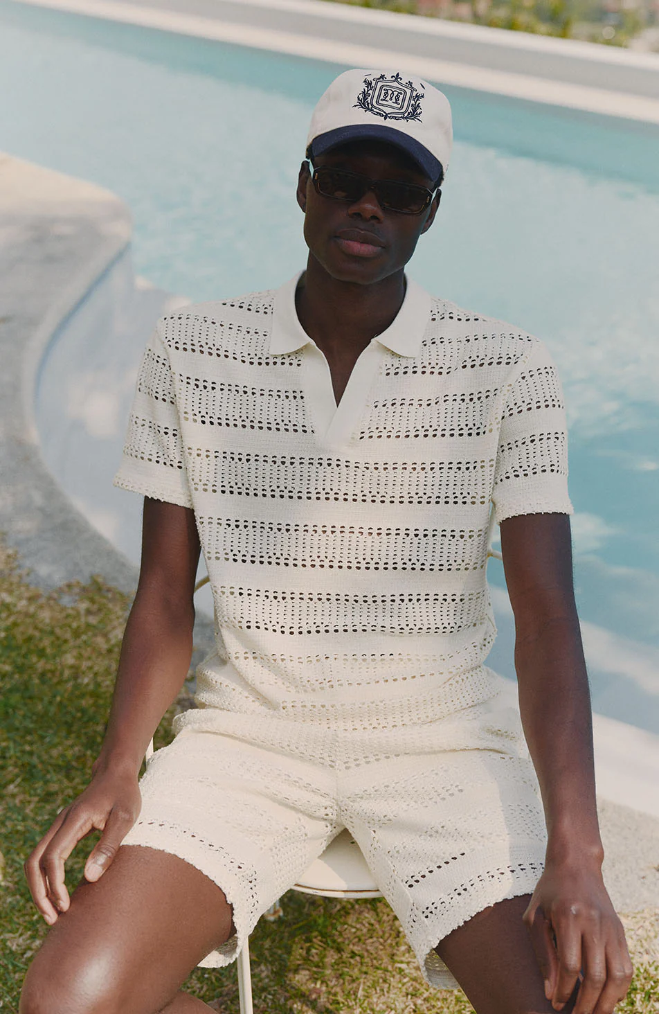Romano Shorts in White - Image 6