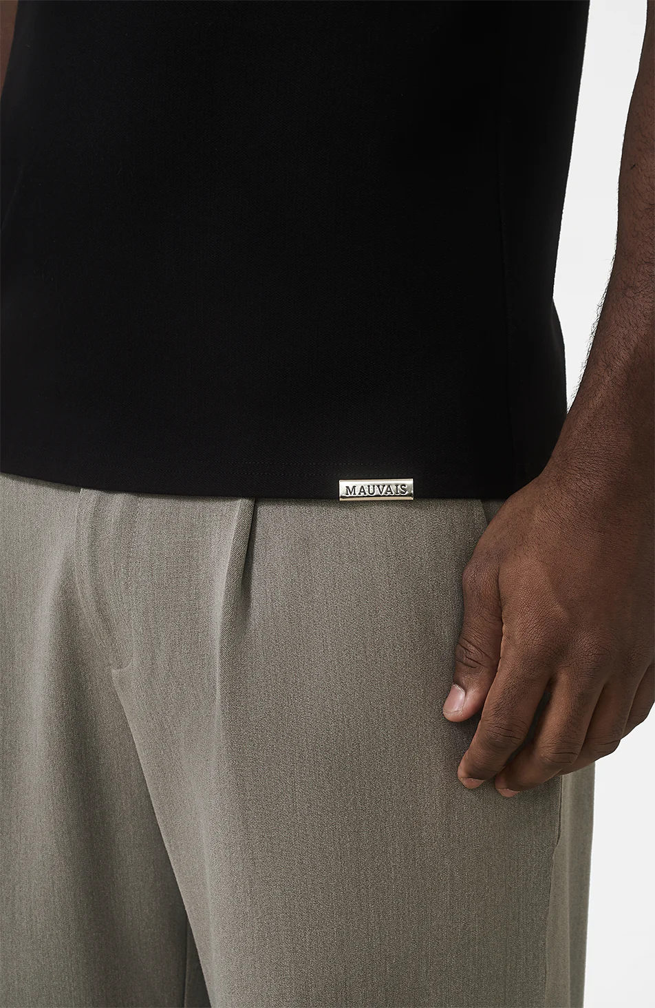 Signature Classic Polo in Black - Image 4