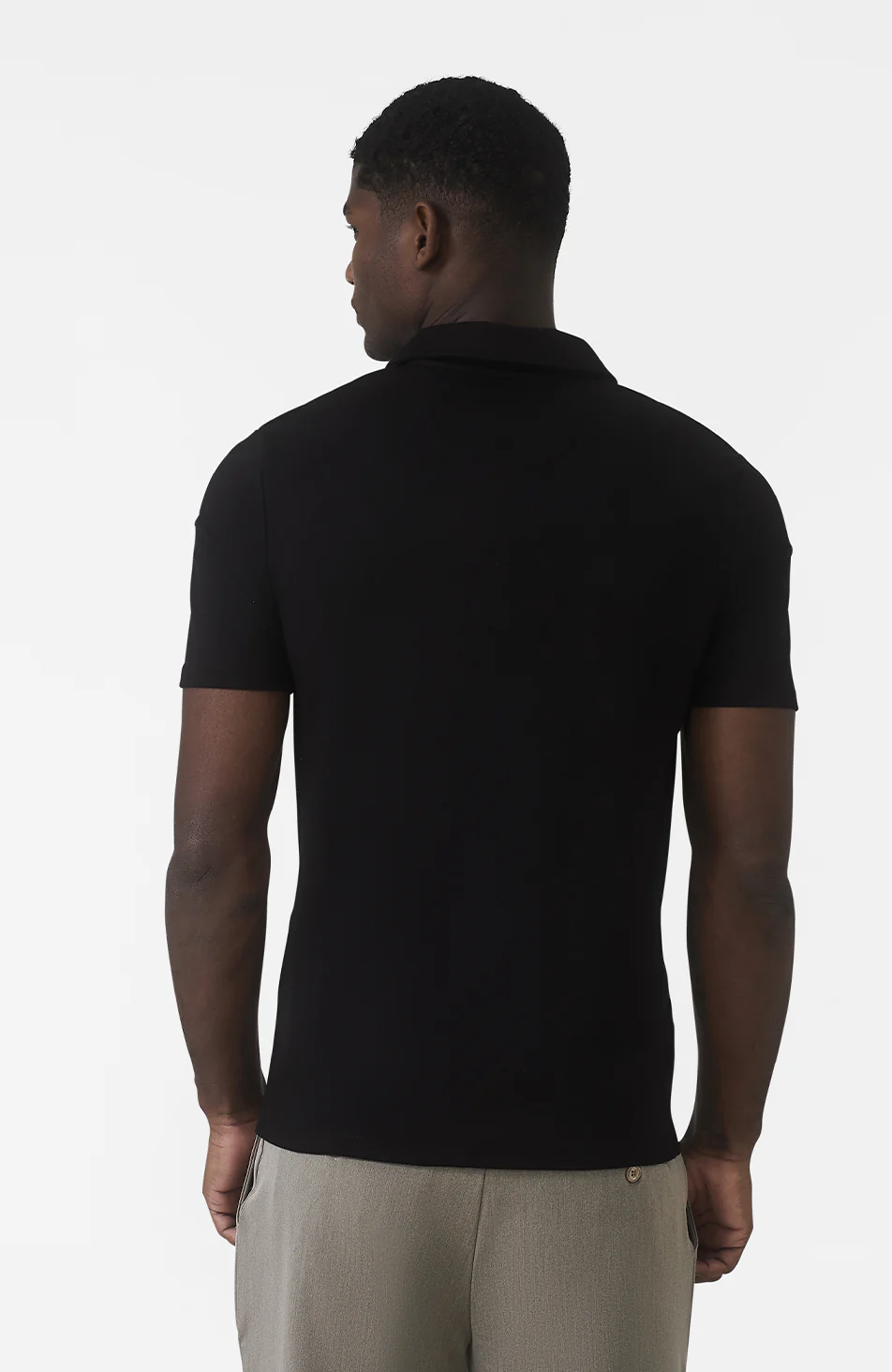 Signature Classic Polo in Black - Image 5