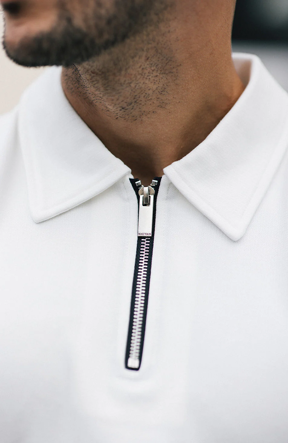 Signature Classic Polo in White - Image 3