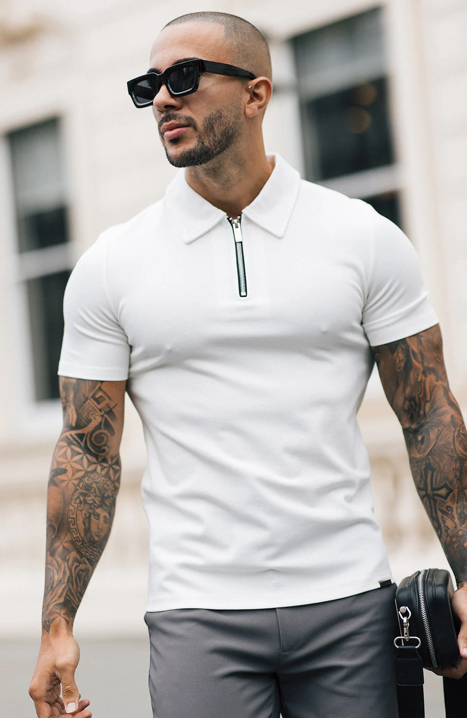 Signature Classic Polo in White - Image 4