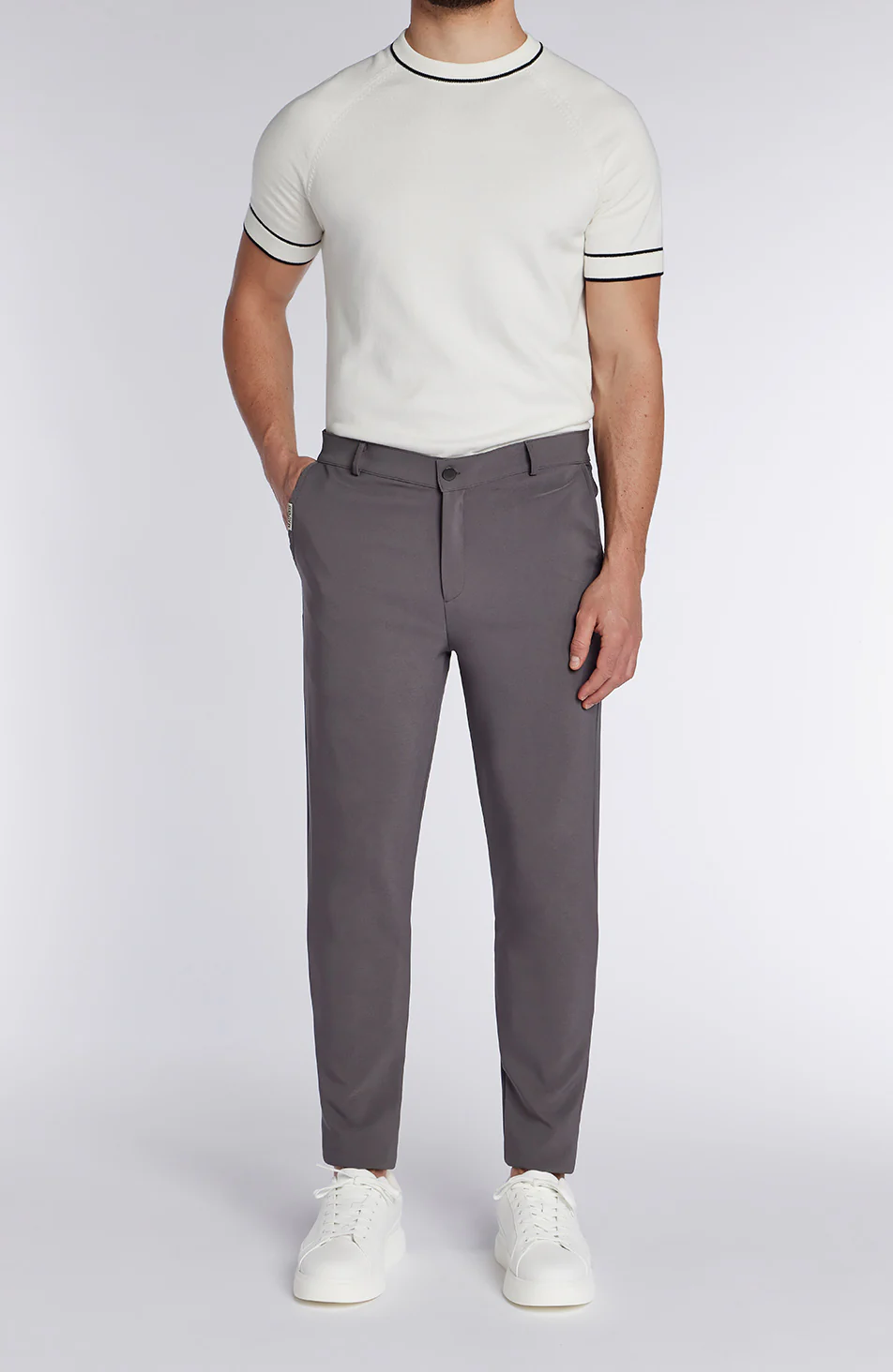 Signature Hybrid Pants in Grey - Image 3