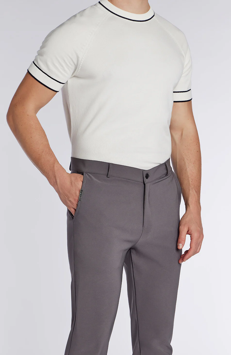 Signature Hybrid Pants in Grey - Image 4