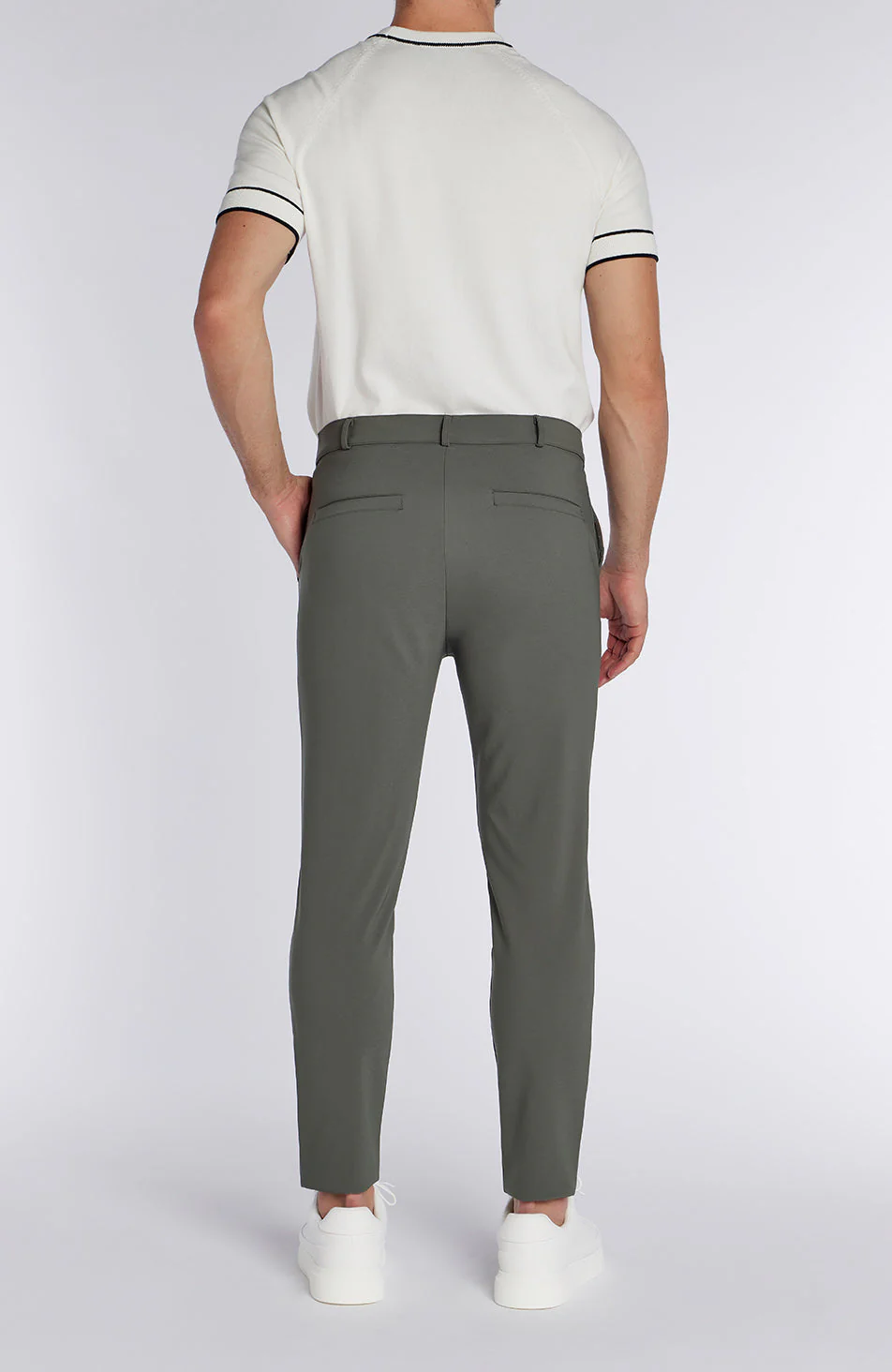 Signature Hybrid Pants in Khaki - Image 6