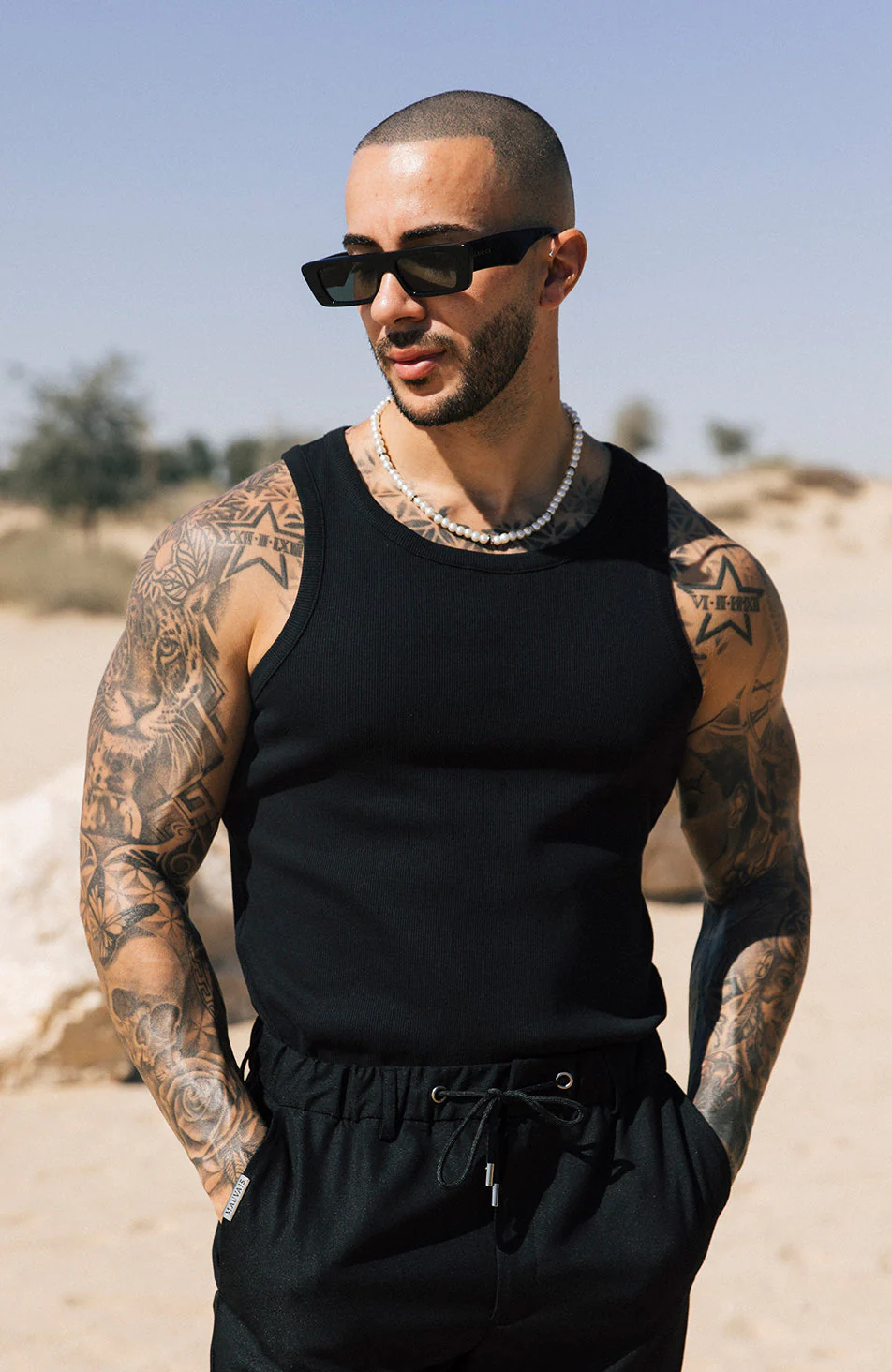 Signature Vest In Black - Image 3