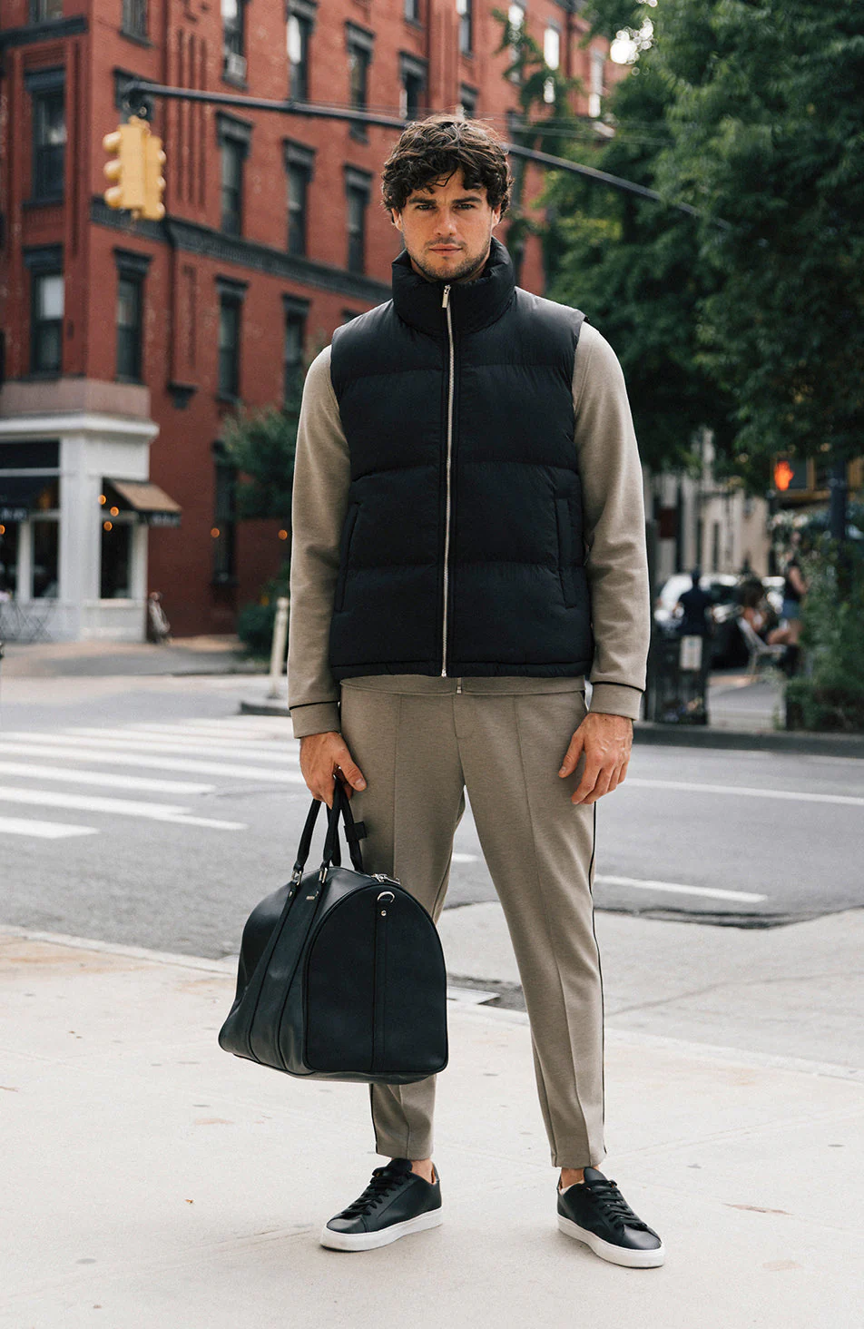 Tournelle Padded Gilet in Black - Image 8